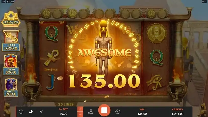 Ark of Ra slot screenshot 5