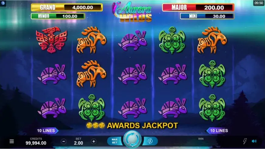 Aurora Wilds slot screenshot 1