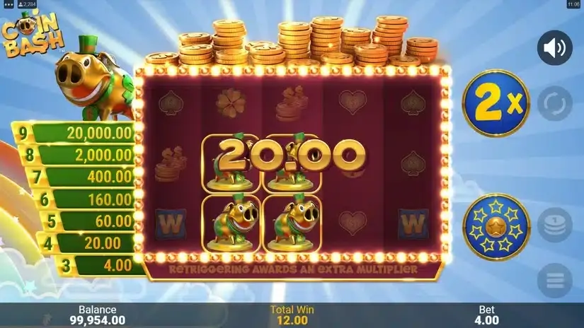 Coin Bash slot screenshot 6