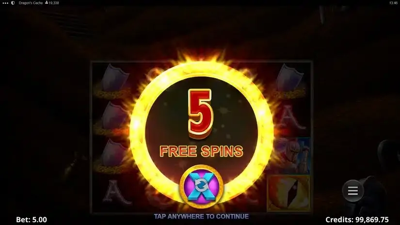 Dragon’s Cache slot screenshot 5