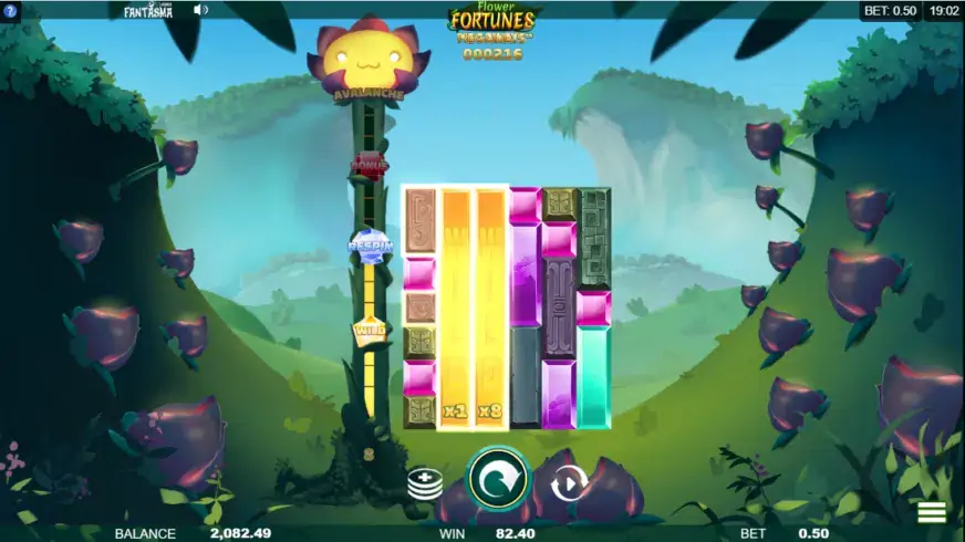 Flower Fortunes Megaways slot screenshot 3