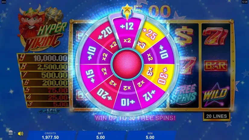 Hyper Viking slot screenshot 6