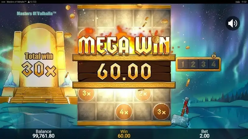 Masters Of Valhalla slot screenshot 6