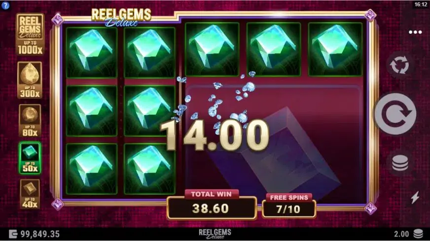 Reel Gems Deluxe slot screenshot 5