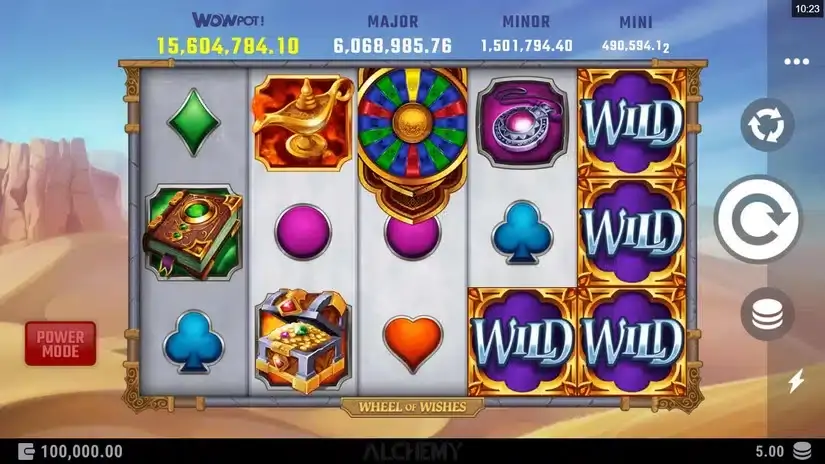 Wheel Of Wishes slot screenshot 1
