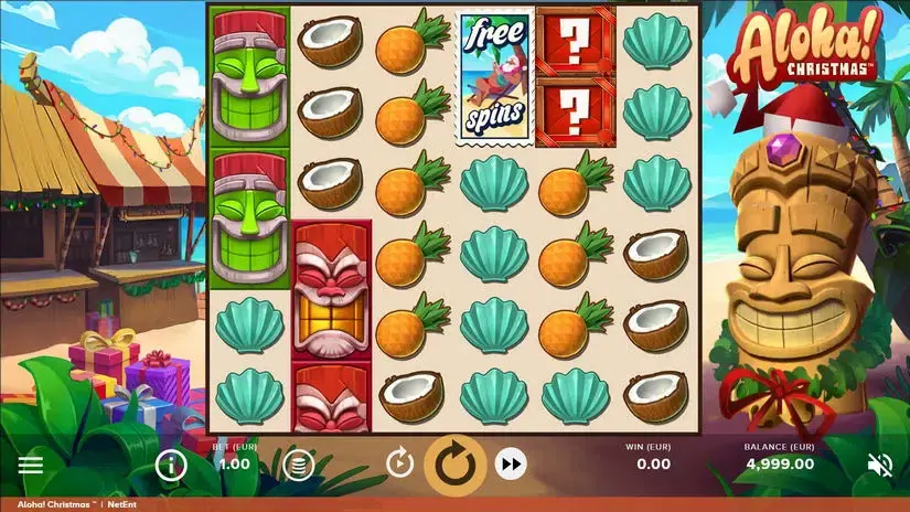 Aloha! Christmas slot screenshot 1