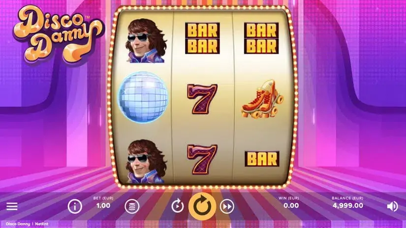 Disco Danny slot screenshot 1