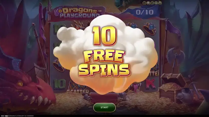 Dragons Playground slot screenshot 3