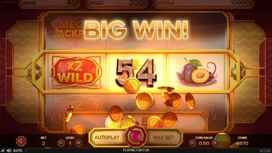 Grand Spinn Superpot slot screenshot 6
