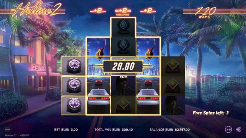 Hotline 2 slot screenshot 3