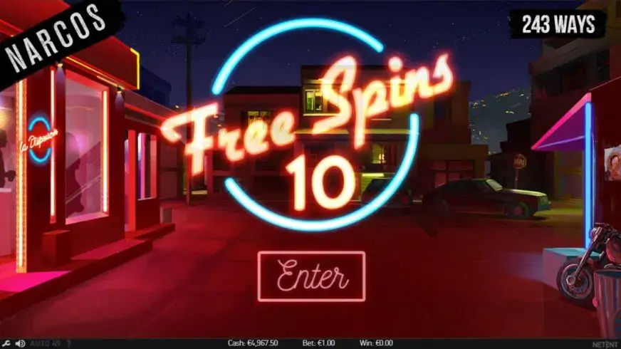 Narcos slot screenshot 6