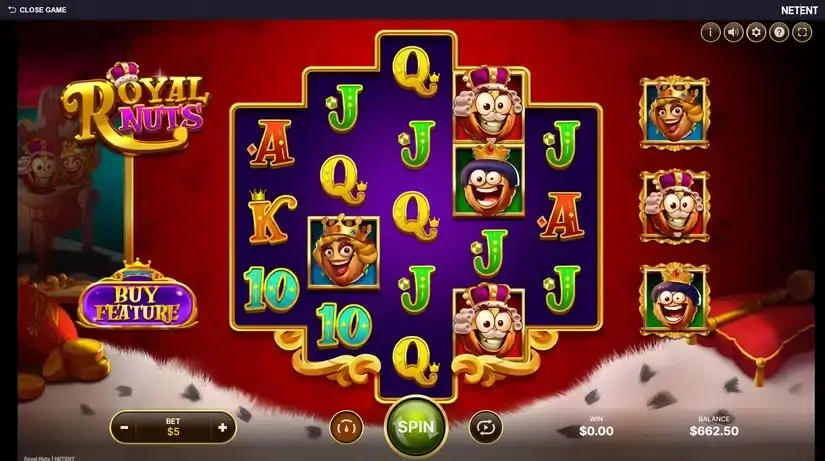 Royal Nuts slot screenshot 1