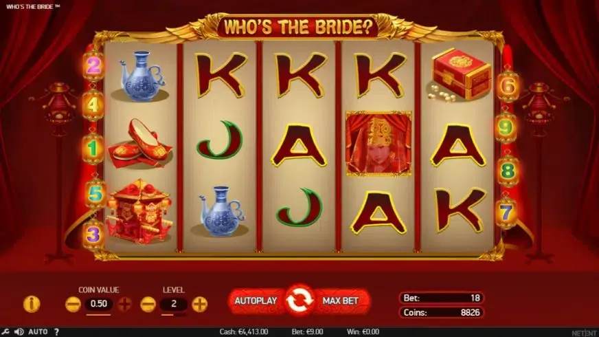 Who’s The Bride slot screenshot 1