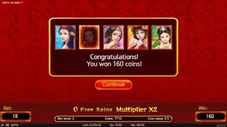 Who’s The Bride slot screenshot 5