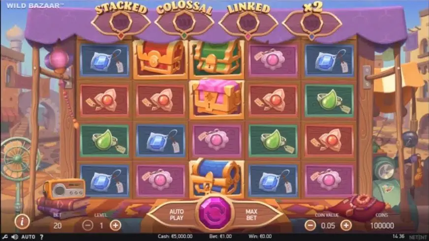 Wild Bazaar slot screenshot 7