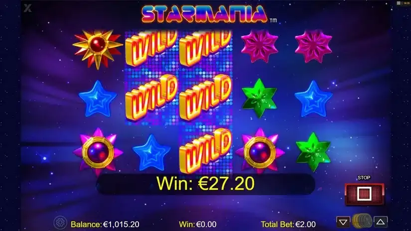 Starmania slot screenshot 3