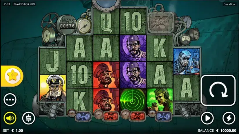 Das xBoot slot screenshot 1