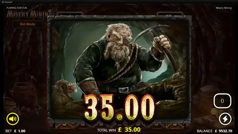 Misery Mining slot screenshot 7