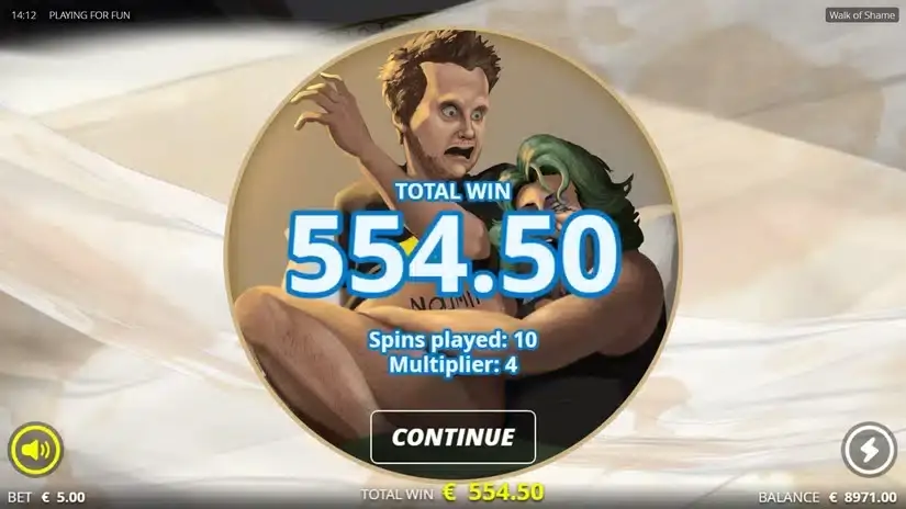 Walk of Shame slot screenshot 6