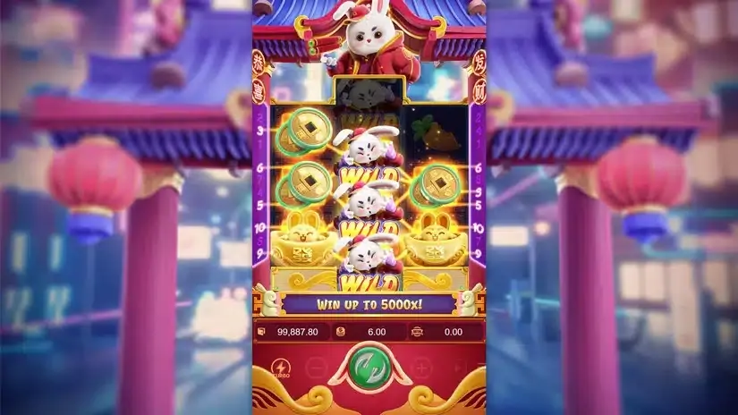 Fortune Rabbit slot screenshot 4