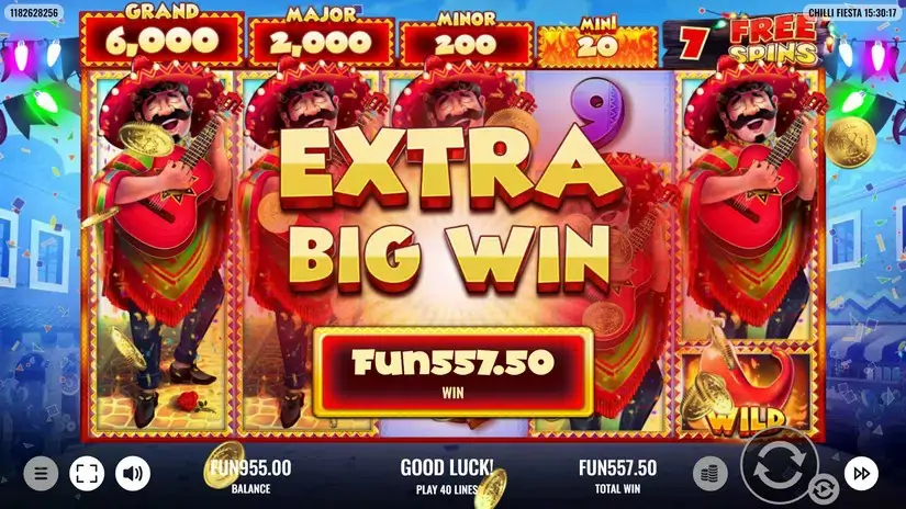 Chilli Fiesta slot screenshot 6