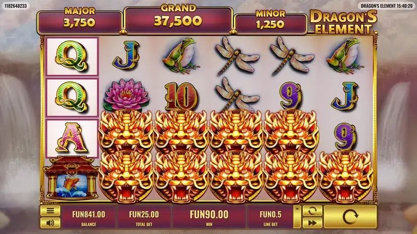 Dragon’s Element slot screenshot 4