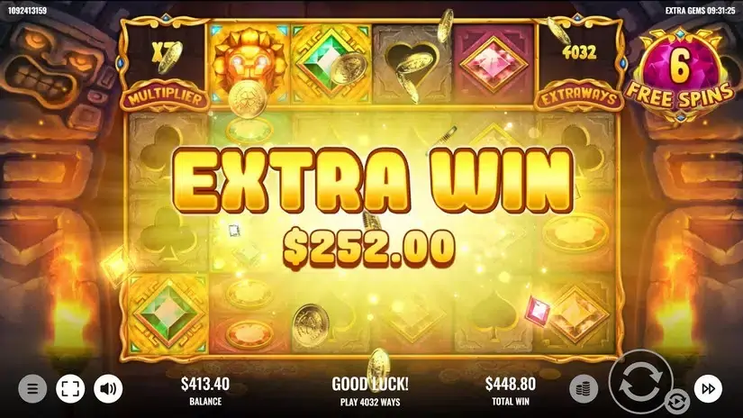 Extra Gems slot screenshot 9