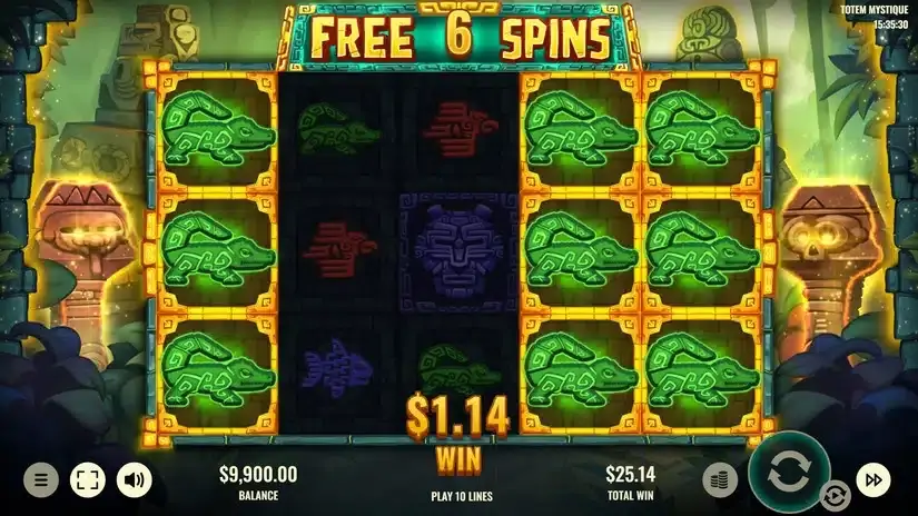 Totem Mystique slot screenshot 5
