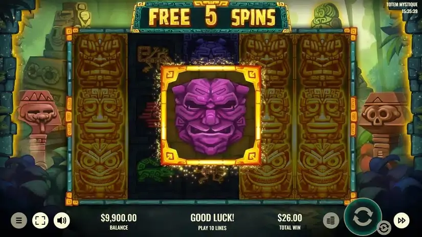 Totem Mystique slot screenshot 6