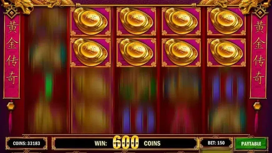 Golden Legend slot screenshot 2