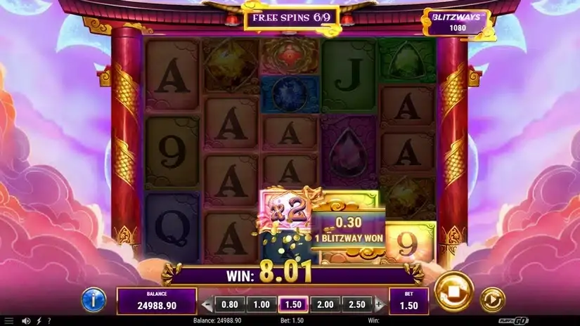 Legacy of Gems Blitzways slot screenshot 5