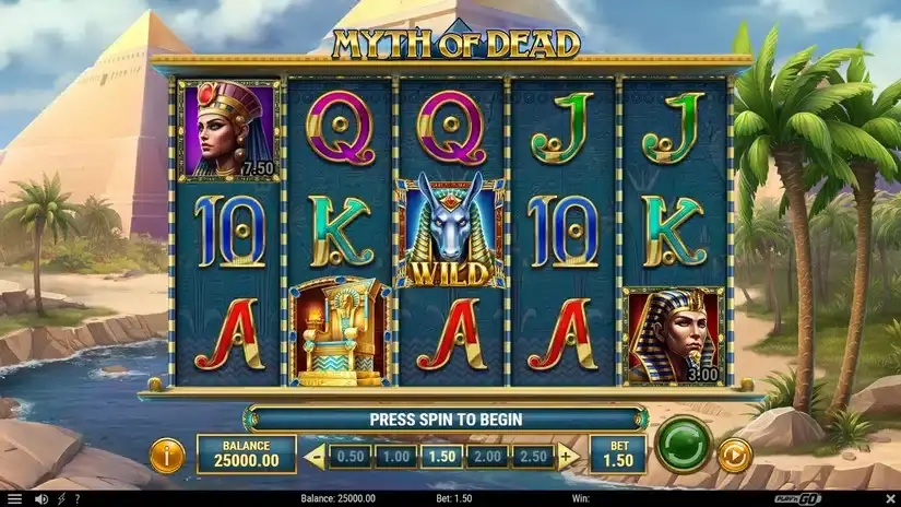 Myth of Dead slot screenshot 1