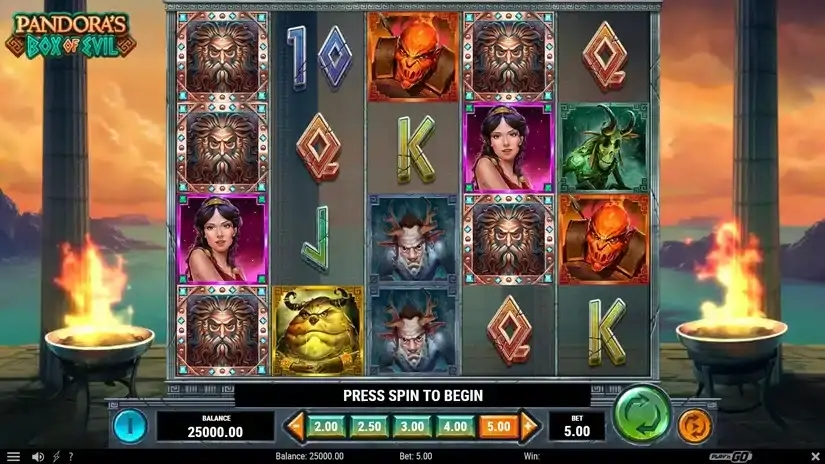 Pandora’s Box of Evil slot screenshot 4