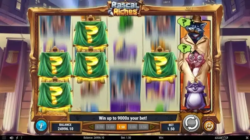 Rascal Riches slot screenshot 3