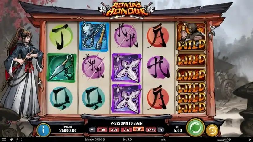 Ronin’s Honour slot screenshot 1