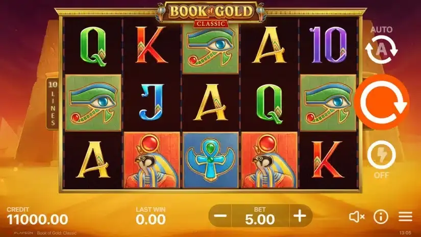 Book of Gold: Classic slot screenshot 1