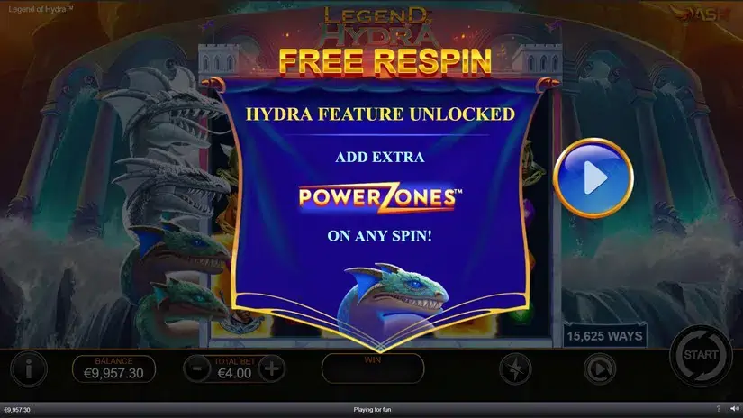 Legend of Hydra slot screenshot 4