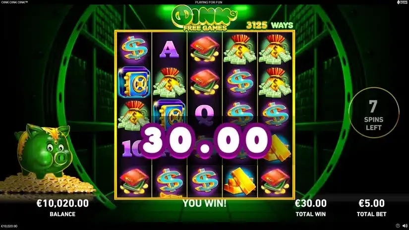 Oink Oink Oink slot screenshot 5
