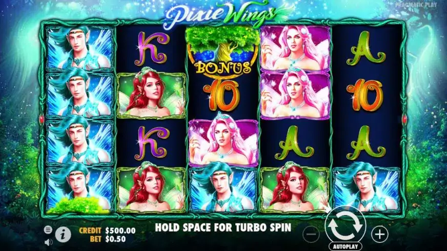 Pixie Wings slot screenshot 1