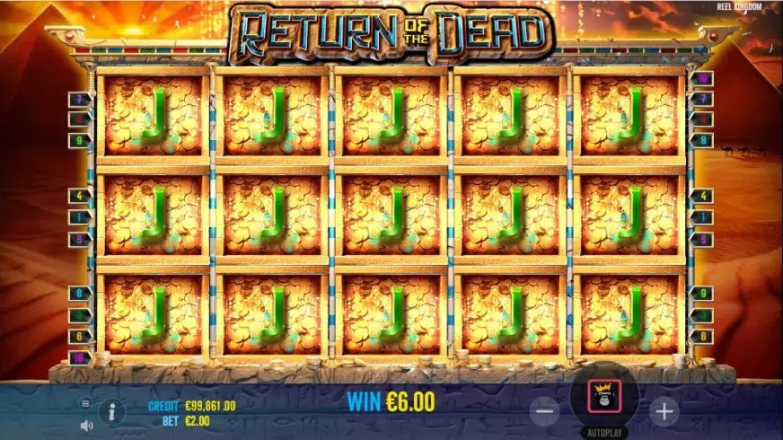 Return of the Dead slot screenshot 4