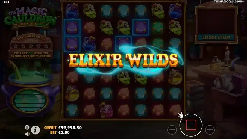 The Magic Cauldron – Enchanted Brew slot screenshot 3