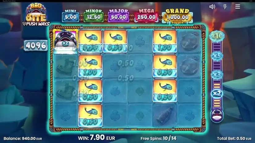 Big Bite Push Ways slot screenshot 6
