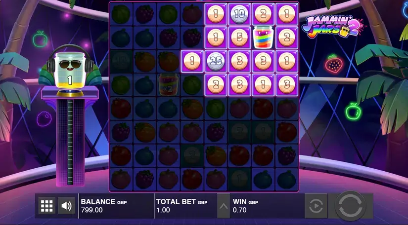 Jammin’ Jars 2 slot screenshot 6