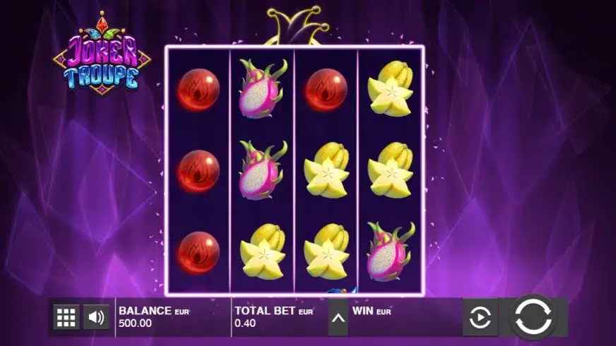 Joker Troupe slot screenshot 1
