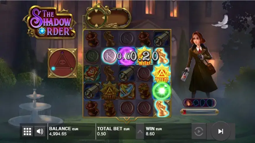 The Shadow Order slot screenshot 1