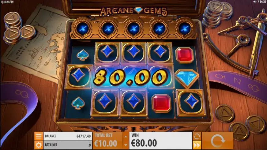 Arcane Gems slot screenshot 4