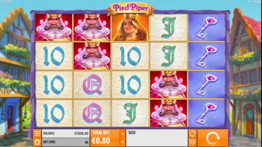 Pied Piper slot screenshot 2