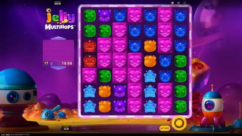 Jelly Multihops slot screenshot 4
