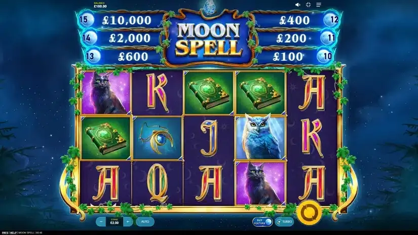 Moon Spell slot screenshot 1