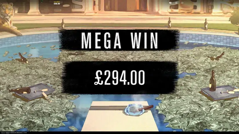 Narcos Mexico slot screenshot 5